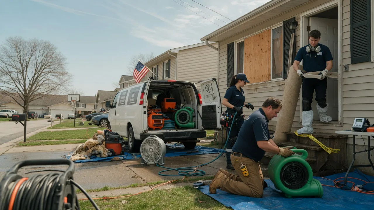 Water Damage Restoration in Pawnee, TX near me
